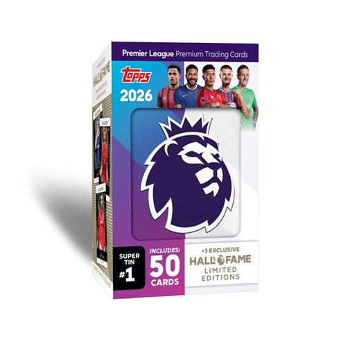 Topps - Premier League 2025 - Debut Edition - Super Tin - Assortment