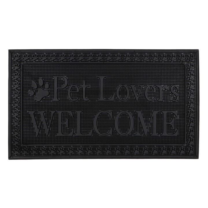 JVL FAUNA LOVERS RUBBER SCRAPER DOORMAT