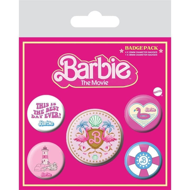 Pink - Barbie - Badge Pack Jn99