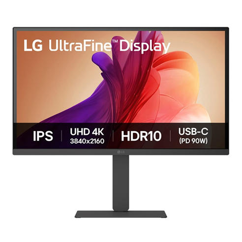 LG - 27U730A-B 27 Inch UltraFine 4K UHD IPS USB-C Monitor