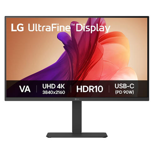 LG - 32U720A-B 31.5 Inch UltraFine 4K UHD VA USB-C Monitor