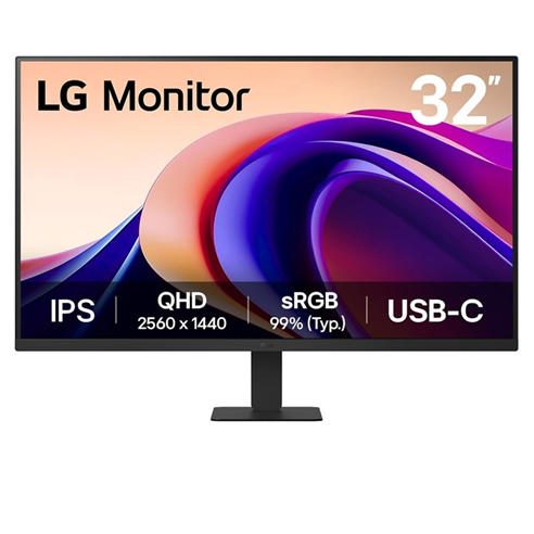 LG - 32U631A-B 31.5 Inch 100Hz QHD IPS USB-C Monitor