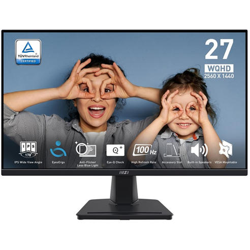 MSI - PRO MP275Q 27 inch WQHD IPS Monitor