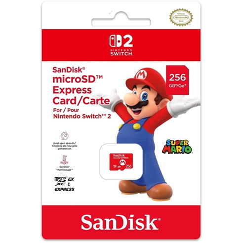 Nintendo - SanDisk microSD Express Card for Nintendo Switch 2