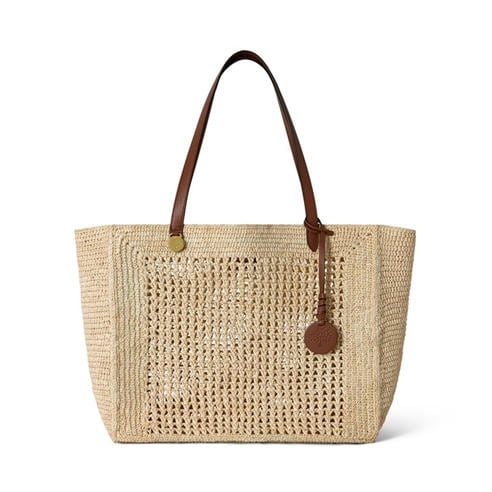 Mulberry - Crochet Tote Raffia