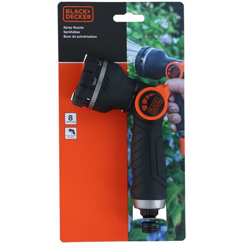 Black and Decker - Spray Nozzle with Settings Gardening Essential
