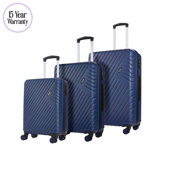 Rock Unisex Blue Santiago Suitcase Navy Cabin