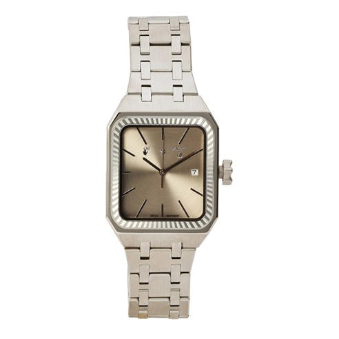 OFF WHITE - Men's - Square Frame Quartz Auto Analogue Watch