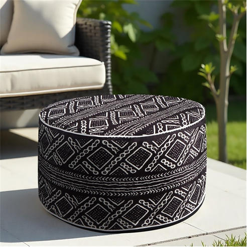 Streetwize - Inflatable Ottoman - Aztec Patter