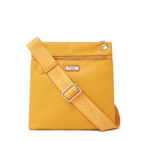 Osprey London - OSPREY LONDON Miami Leather Crossbody Bag