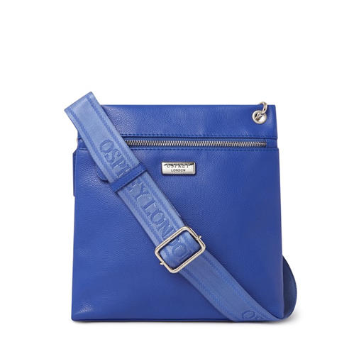 Osprey London - OSPREY LONDON Miami Leather Crossbody Bag