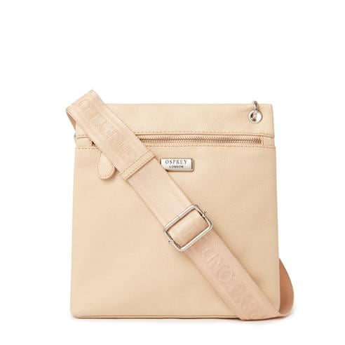 Osprey London - OSPREY LONDON Miami Leather Crossbody Bag