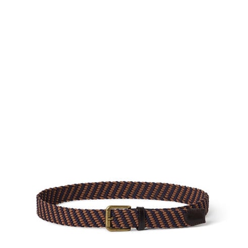 Osprey London - Men's Warren Woven Leather Belt