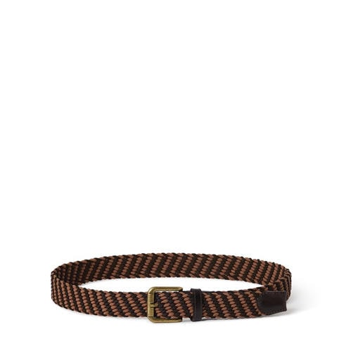 Osprey London - Men's Warren Woven Leather Belt
