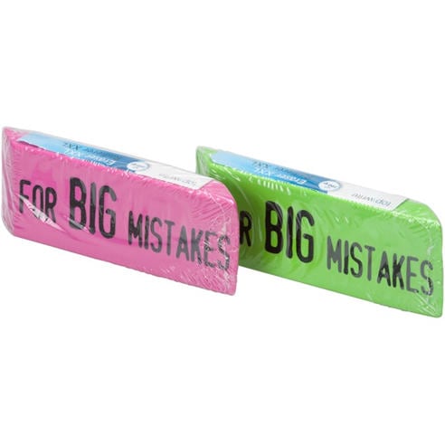 Edco - TOPWRITE Eraser BIG Mistake 14x4.5x1.7cm