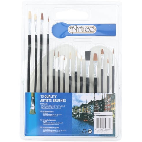 Edco - Artico Brush Set With Palette
