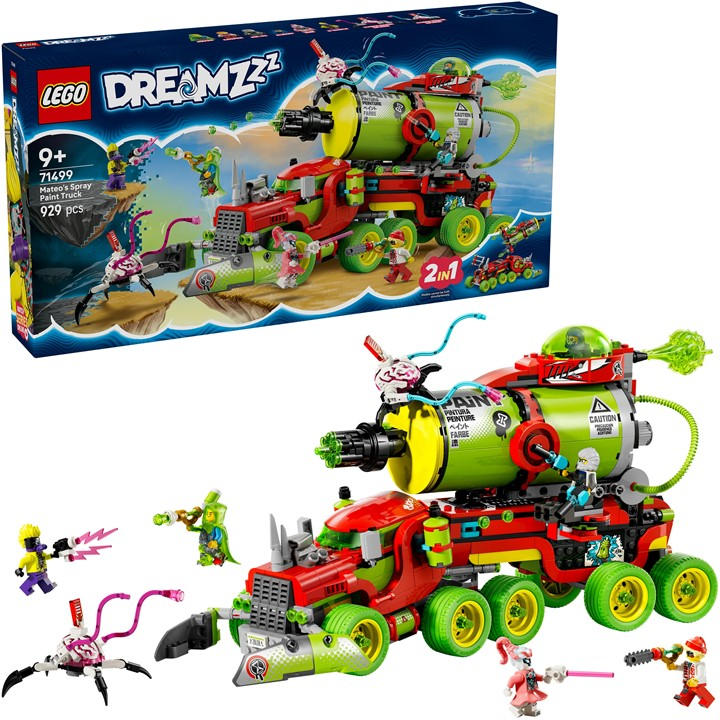 Lego Boys Multi Lego® Dreamzzz™ Mateo’s Spray Paint Truck Toy 71499
