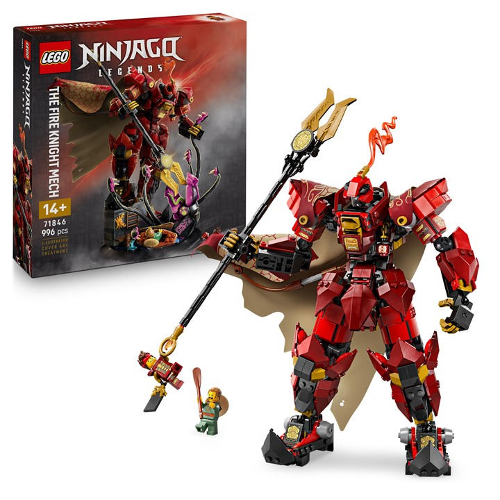 LEGO LEGO® NINJAGO® The Fire Knight Mech Building Kit 71846 - Multi