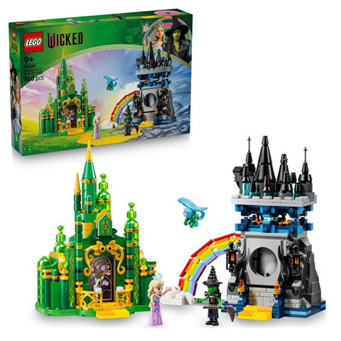 LEGO - LEGO Wicked Emerald City & Kiamo Ko Castle Playset Adventure Gift Building Toy 75689