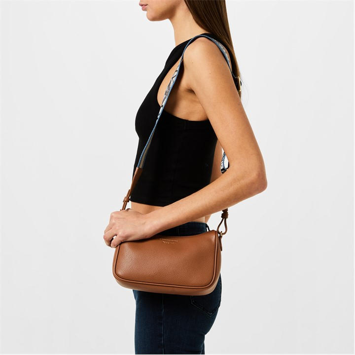 Emporio Armani Mporio Armani Baguette Bag In Brown