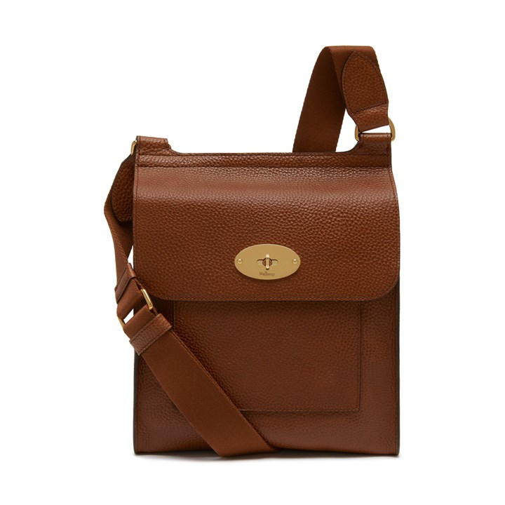 Mulberry Antony Leather Satchel In Brown