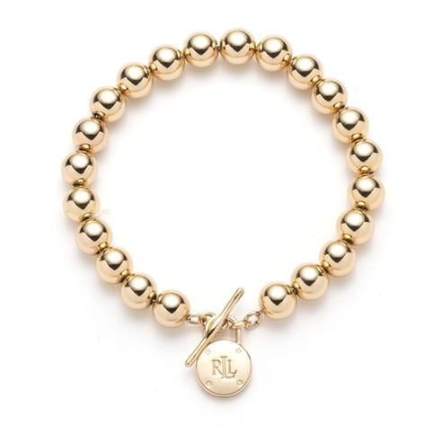 Ralph Lauren - Lauren Ralph Lauren Gold Toggle Padlock Bracelet
