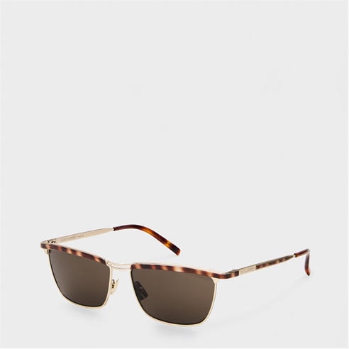 SAINT LAURENT - Men's UV Protection Rectangle Sunglasses
