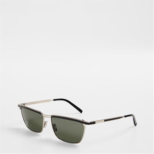 SAINT LAURENT - Men's UV Protection Rectangle Sunglasses