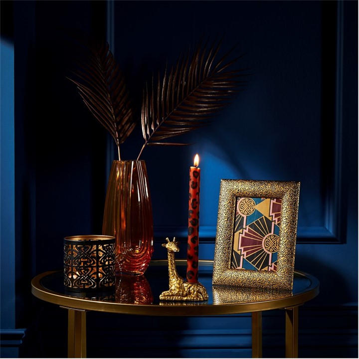 Biba Biba Leopard Print Photo Frame Gold FRASERS