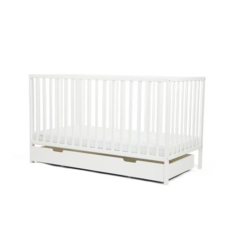 Ickle Bubba - Hartley Classic Cot Under Drawer  Prem Sprung Mat