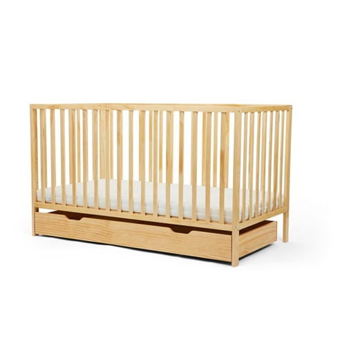 Ickle Bubba - Hartley Classic Cot Under Drawer  Prem Sprung Mat
