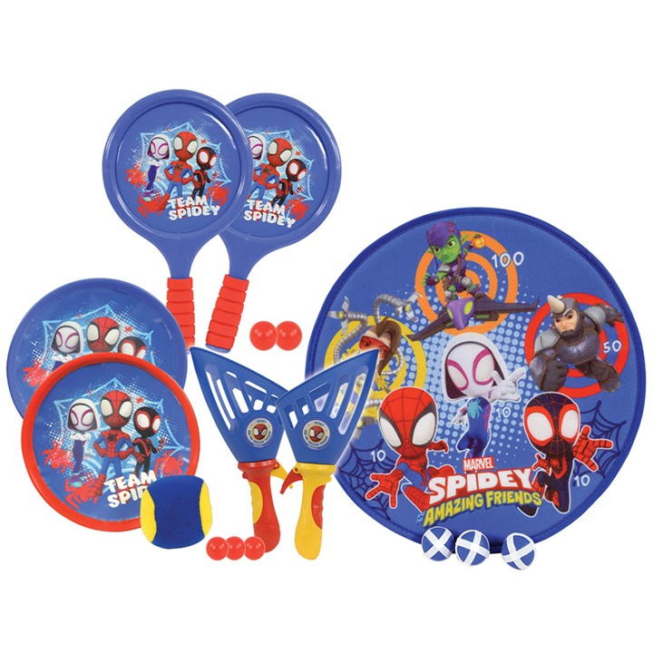 Marvel Spidey & His Amazing Friends 4in1 Garden Games - None