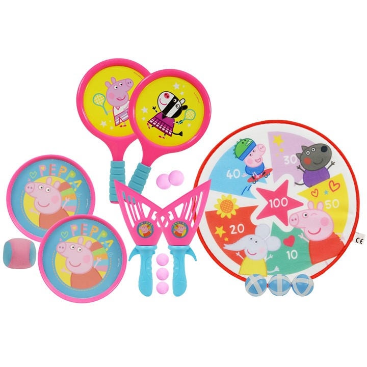 Peppa Pig Peppa Pig 4in1 Bumper Box of Garden Games - None