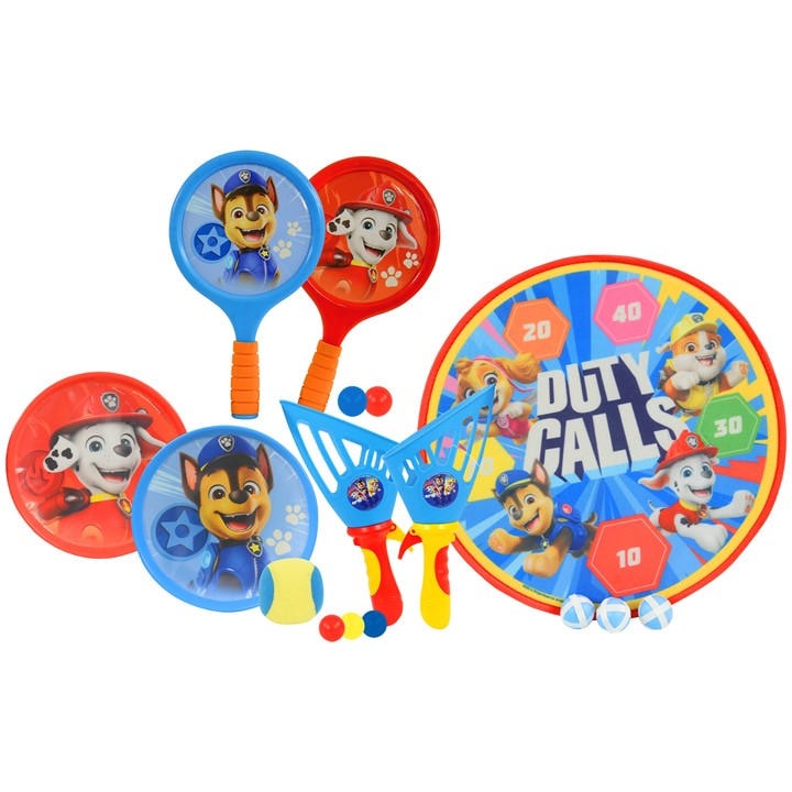 Paw Patrol Paw Patrol 4in1 Bumper Box of Garden Games - None