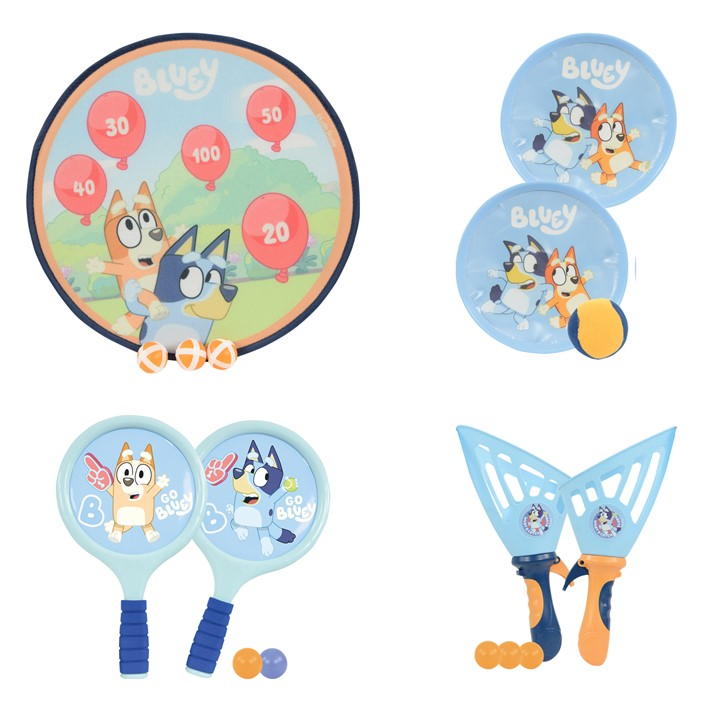 Bluey Bluey 4in1 Bumper Box of Garden Games - None