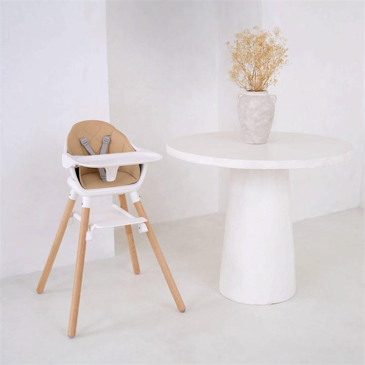 Clair De Lune Unisex Kids Beige High Chair Sand