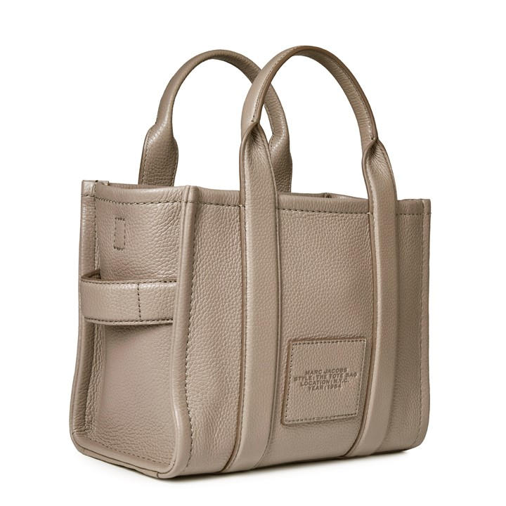 Cement - MARC JACOBS - Small Leather Tote Bag