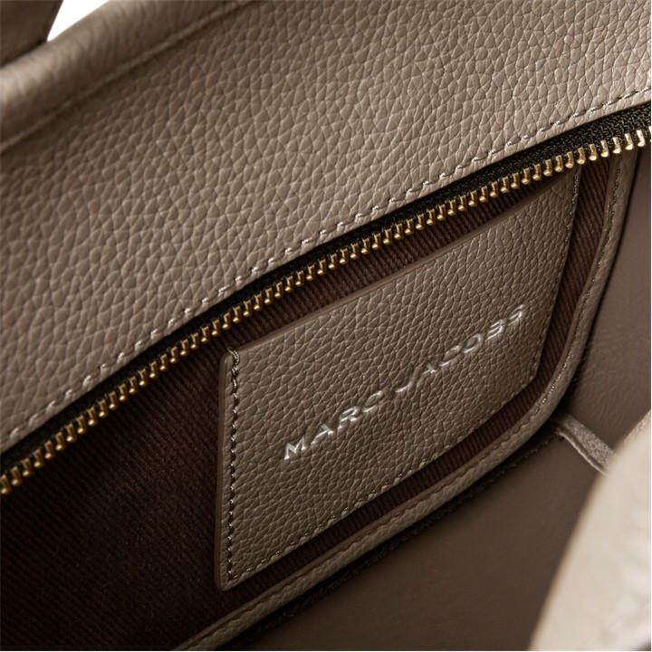 Cement - MARC JACOBS - Small Leather Tote Bag