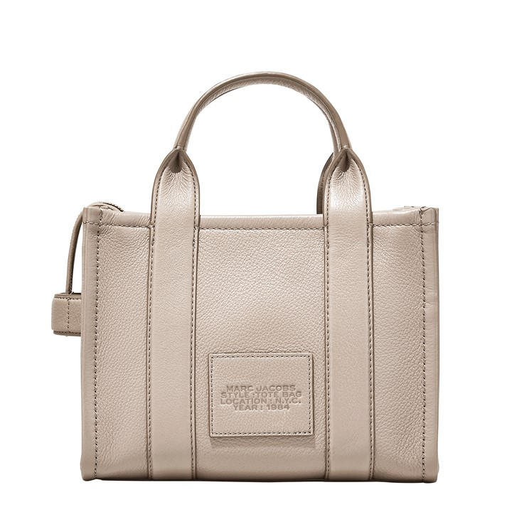 Cement - MARC JACOBS - Small Leather Tote Bag
