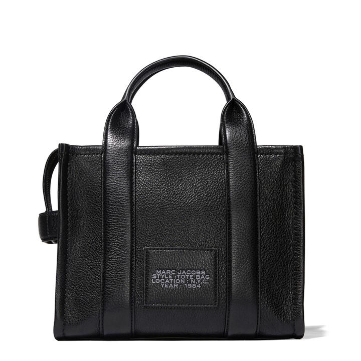 Black - MARC JACOBS - Small Leather Tote Bag