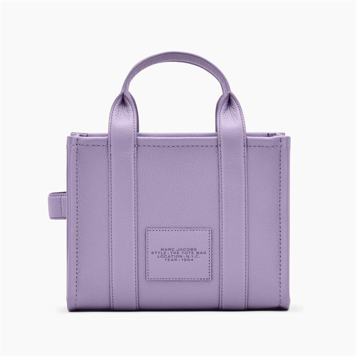 Lilac - MARC JACOBS - Small Leather Tote Bag