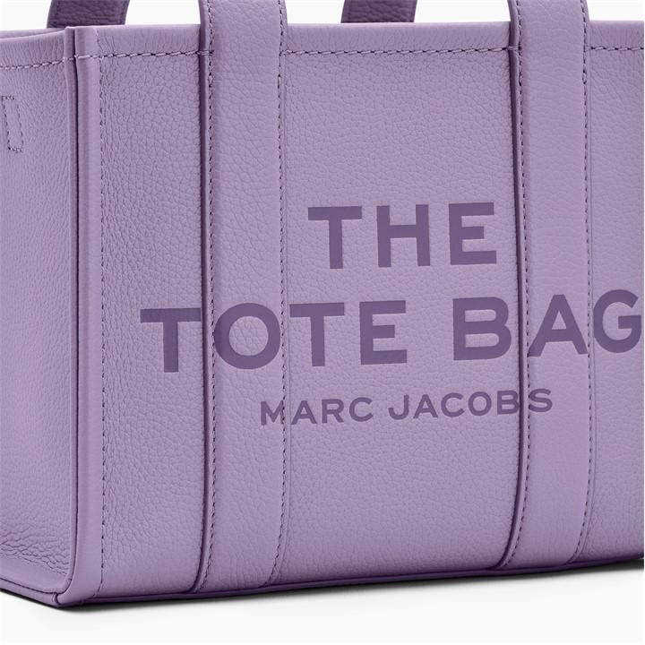 Lilac - MARC JACOBS - Small Leather Tote Bag