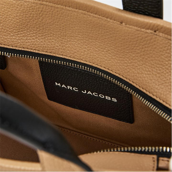 CAMEL MULTI - MARC JACOBS - Small Leather Tote Bag