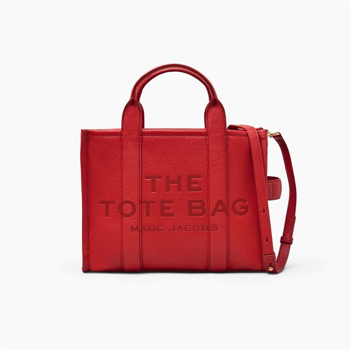 Marc Jacobs Edium Leather Tote Bag In Black