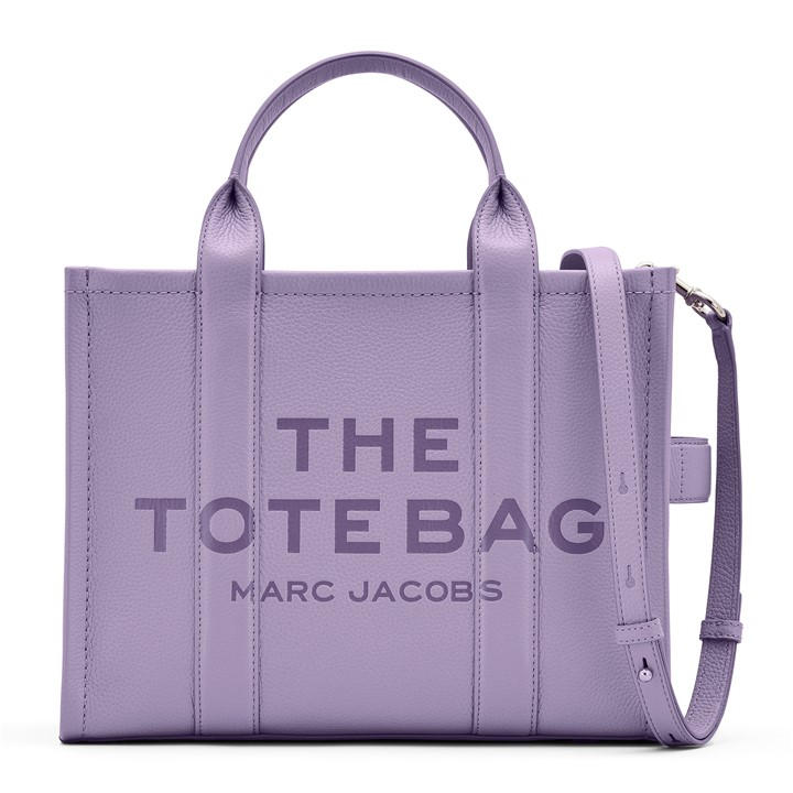 Marc Jacobs Women's Purple Medium Leather Tote Bag