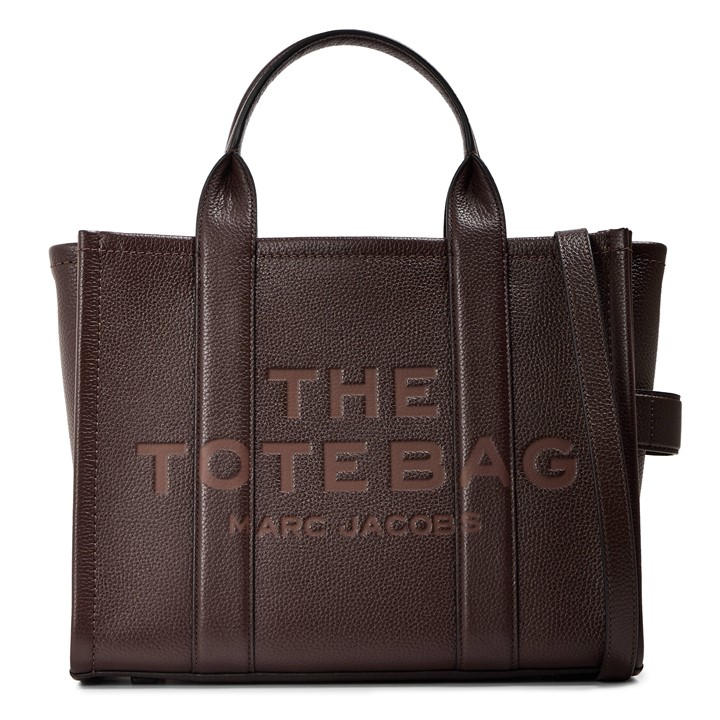 Black - MARC JACOBS - Medium Leather Tote Bag