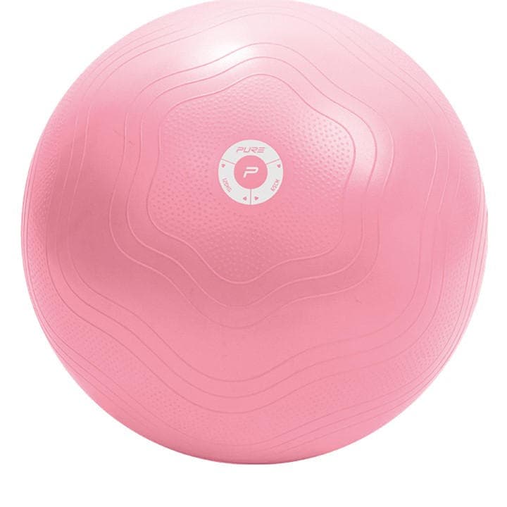 Pure2improve Unisex Pink Yogaball Antiburst 65Cm