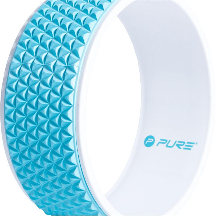 Pure2improve Unisex Blue Yoga Wheel