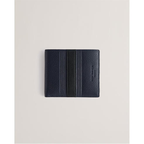 Ted Baker - Men's Stripe Leather Billfold Wallet