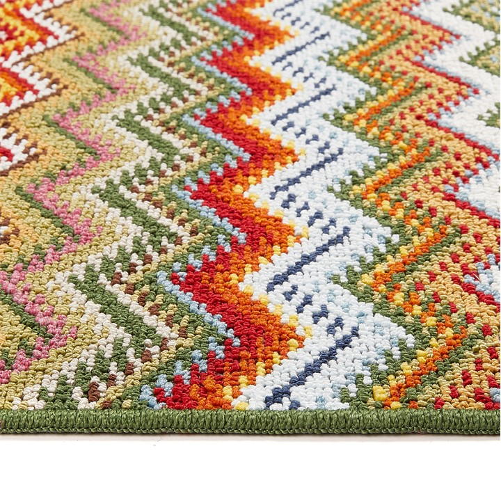 Multi - My Mat - Candy Multi Green Zag